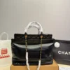 Chanel Classic Flap Black Quilted Leather Tote Bag