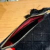 Chanel Classic Flap Quilted Velvet Clutch Bag