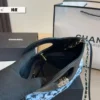 Chanel Black Leather Crossbody Bag