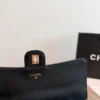 Chanel Gold Chain Clutch Bag