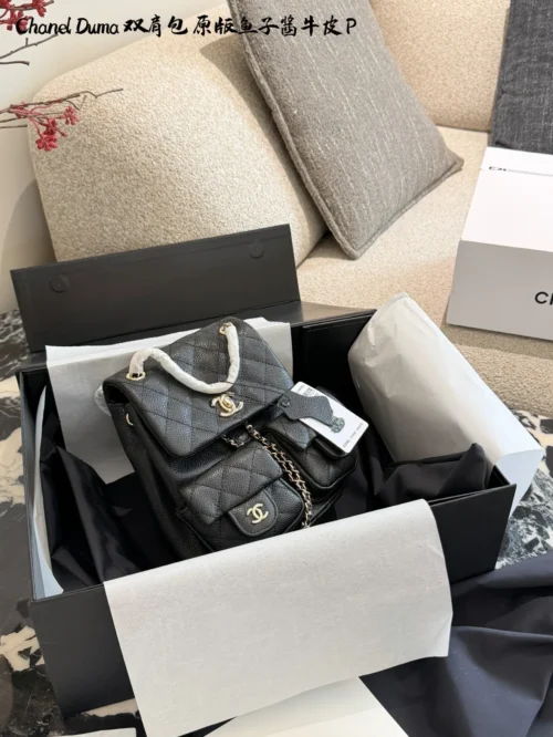 Chanel Duma Medium Leather Backpack
