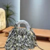 Chanel Kelly White Chain Handbag