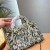 Chanel Kelly White Chain Handbag