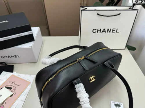 Chanel Lambskin Bowling Bag