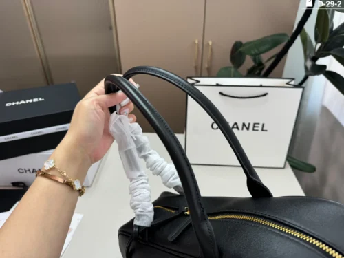 Chanel Lambskin Bowling Bag