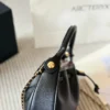 Chanel Black Chain Calfskin Crossbody Bag