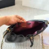 Chanel Black Chain Calfskin Crossbody Bag