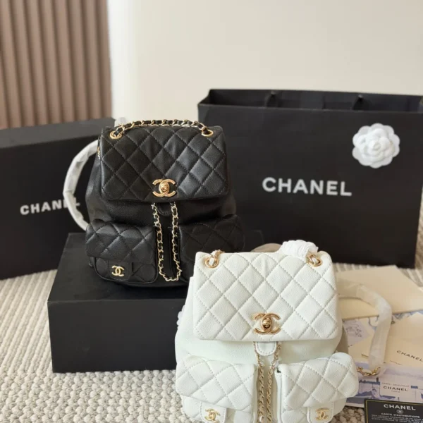 Chanel Duma Small Quilted Leather Bag