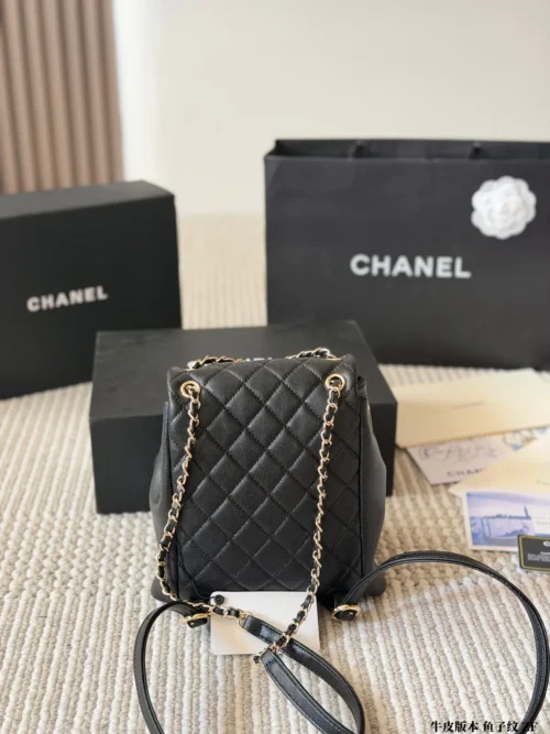 Chanel Duma Small Quilted Leather Bag