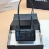 Chanel Vanity Black Calfskin Vanity Bag