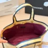 Chanel Deauville Black Chain Leather Wallet