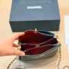 Chanel Classic Flap Black Quilted Lambskin Top Handle Bag