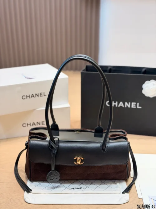 Chanel Small Calfskin Baguette Bag