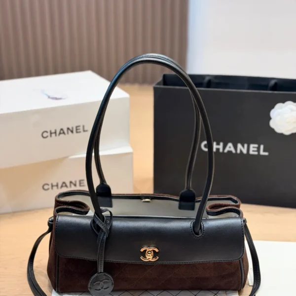 Chanel Small Calfskin Baguette Bag