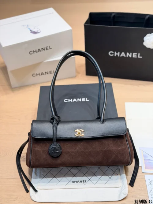 Chanel Small Calfskin Baguette Bag