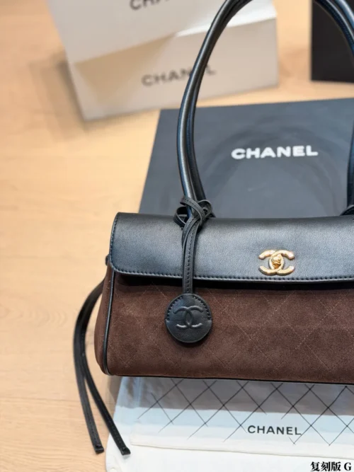 Chanel Small Calfskin Baguette Bag