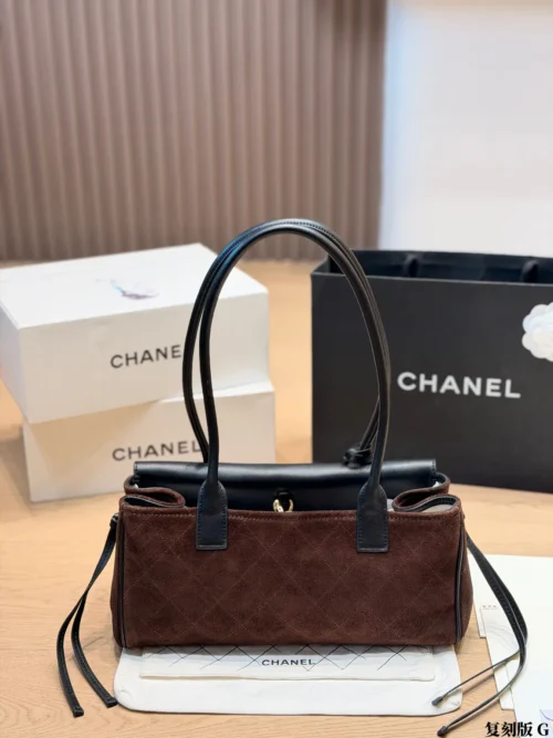 Chanel Small Calfskin Baguette Bag