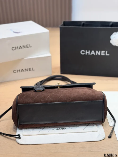 Chanel Small Calfskin Baguette Bag