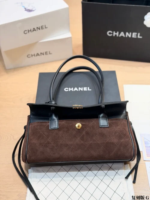 Chanel Small Calfskin Baguette Bag