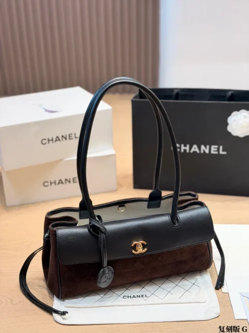 Chanel Small Calfskin Baguette Bag