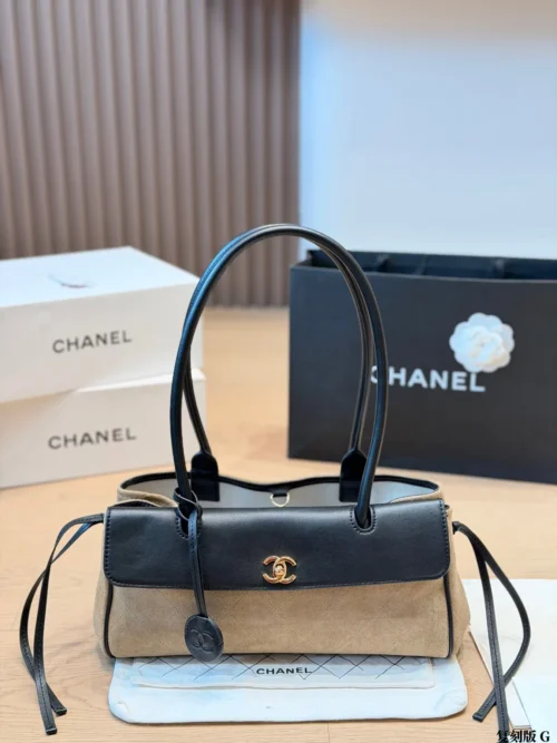 Chanel Small Calfskin Baguette Bag Style 0164