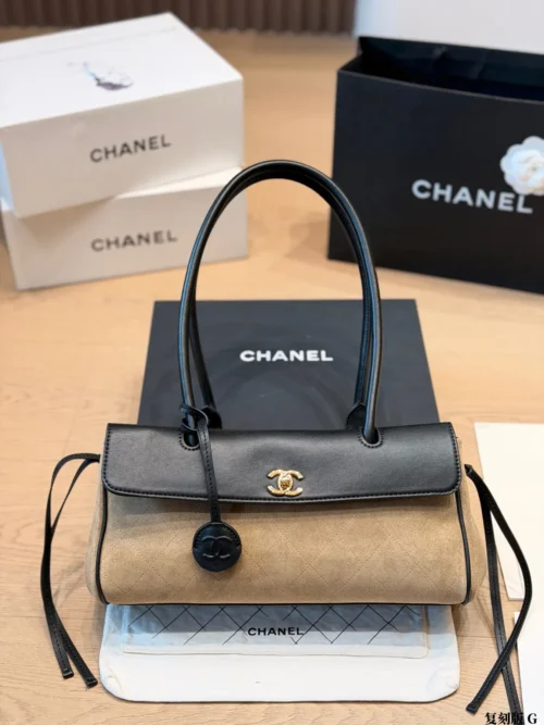 Chanel Small Calfskin Baguette Bag Style 0164