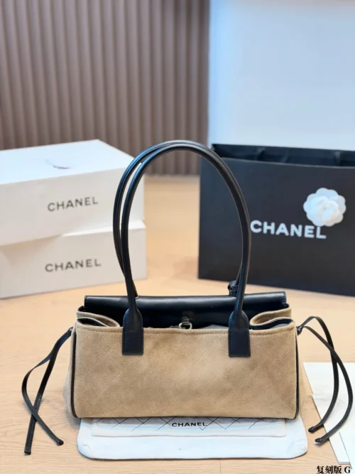 Chanel Small Calfskin Baguette Bag Style 0164