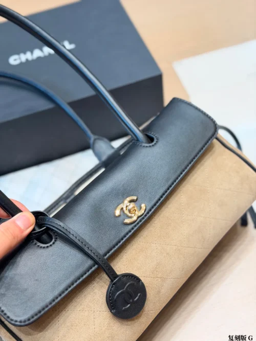 Chanel Small Calfskin Baguette Bag Style 0164