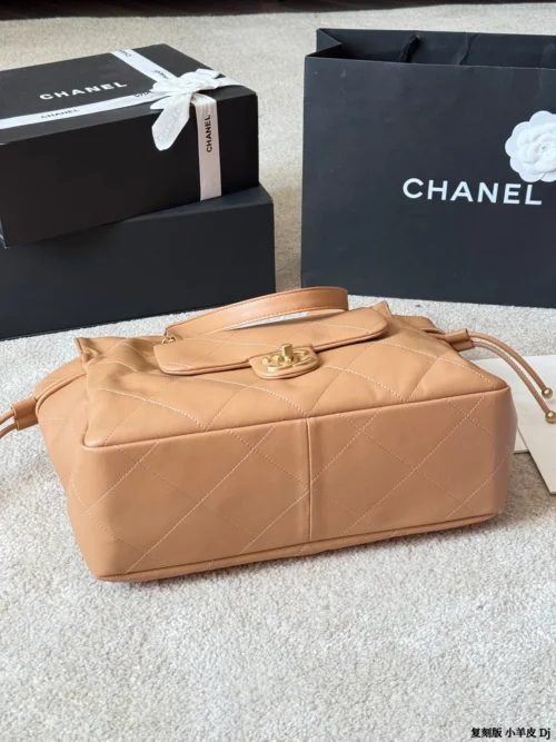 Chanel Chanel 25 Lambskin Tote Bag Style 0174