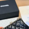 Chanel Classic Flap Black Quilted Calfskin Wallet