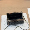 Chanel Classic Flap Black Quilted Calfskin Wallet