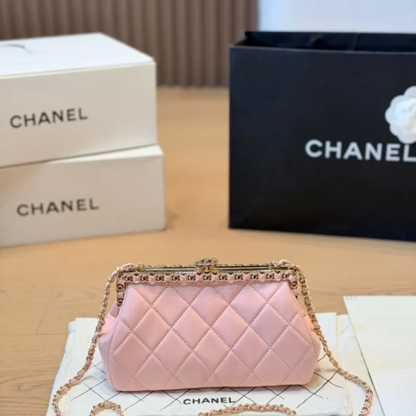 Chanel Classic Flap Black Quilted Calfskin Wallet Style 0188