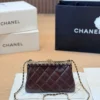 Chanel Classic Flap Black Quilted Calfskin Wallet Style 0188
