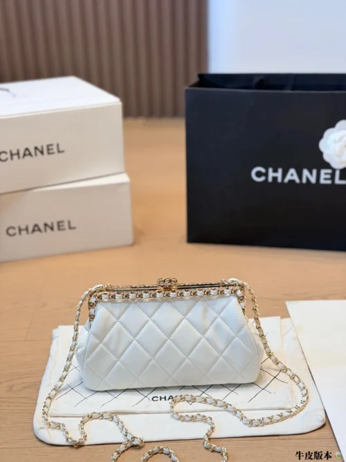 Chanel Classic Flap Black Quilted Calfskin Wallet Style 0188