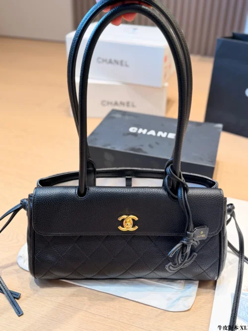 Chanel Small Calfskin Baguette Bag Style 0199