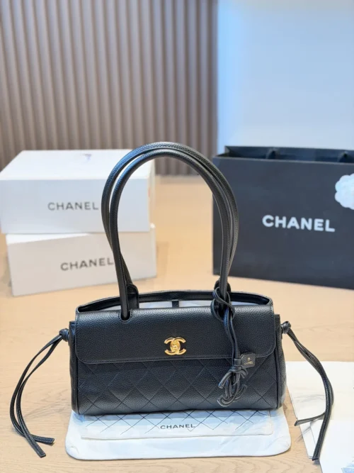 Chanel Small Calfskin Baguette Bag Style 0199