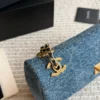 Chanel Classic Flap Quilted Denim Bag