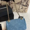 Chanel Classic Flap Quilted Denim Bag