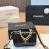 Chanel Classic Flap Black Quilted Lambskin Crossbody Bag