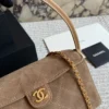 Chanel Classic Flap Quilted Leather Top Handle Bag