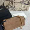 Chanel Classic Flap Quilted Leather Top Handle Bag