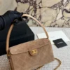 Chanel Classic Flap Quilted Leather Top Handle Bag