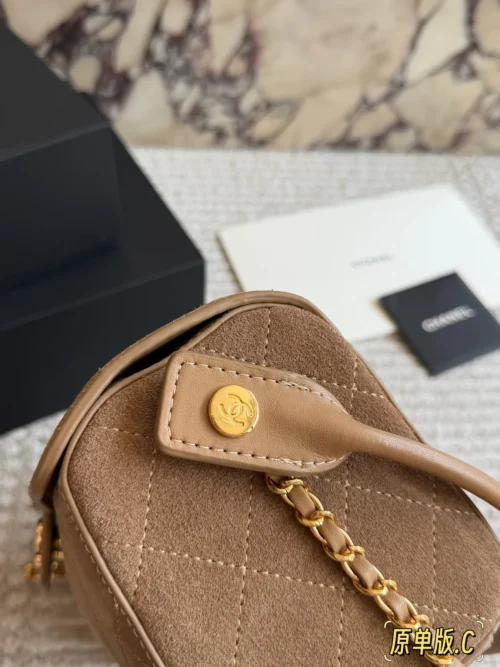 Chanel Classic Flap Quilted Leather Top Handle Bag