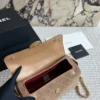Chanel Classic Flap Quilted Leather Top Handle Bag
