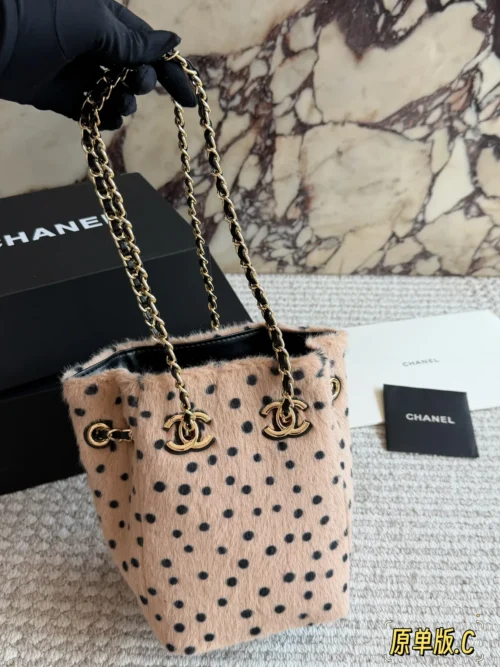 Chanel Chain Bucket Bag