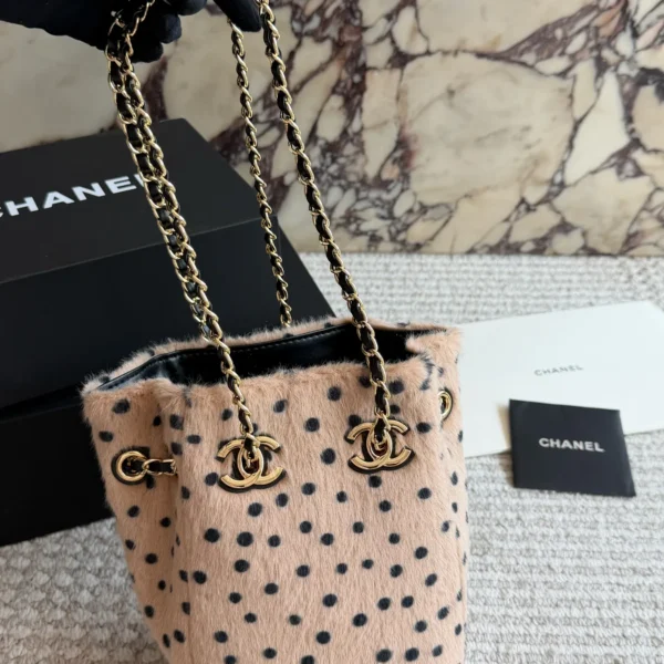 Chanel Chain Bucket Bag