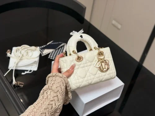 Dior Lady Dior Lambskin Bag Style 0027