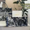 Dior Book Tote Embroidered Canvas Tote Bag