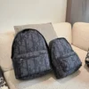 Dior Monogram Canvas Backpack Style 0052