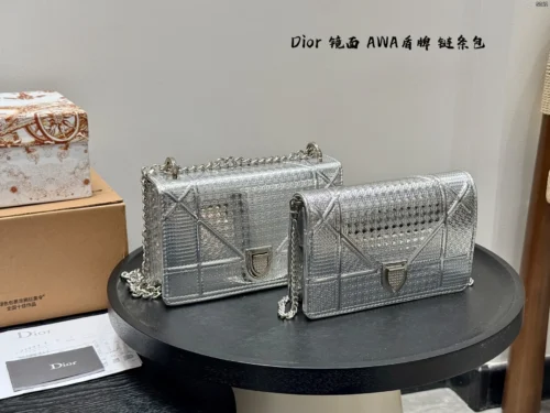Dior Small Gold Chain Bag